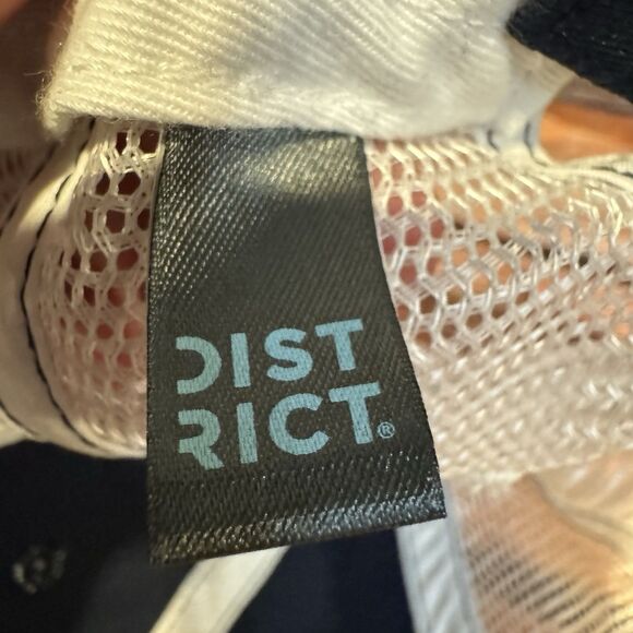 FiberMax Cotton Seed Hat Cap Mesh BASF Agriculture Farmer Promo Navy Adjustable - Picture 7 of 8